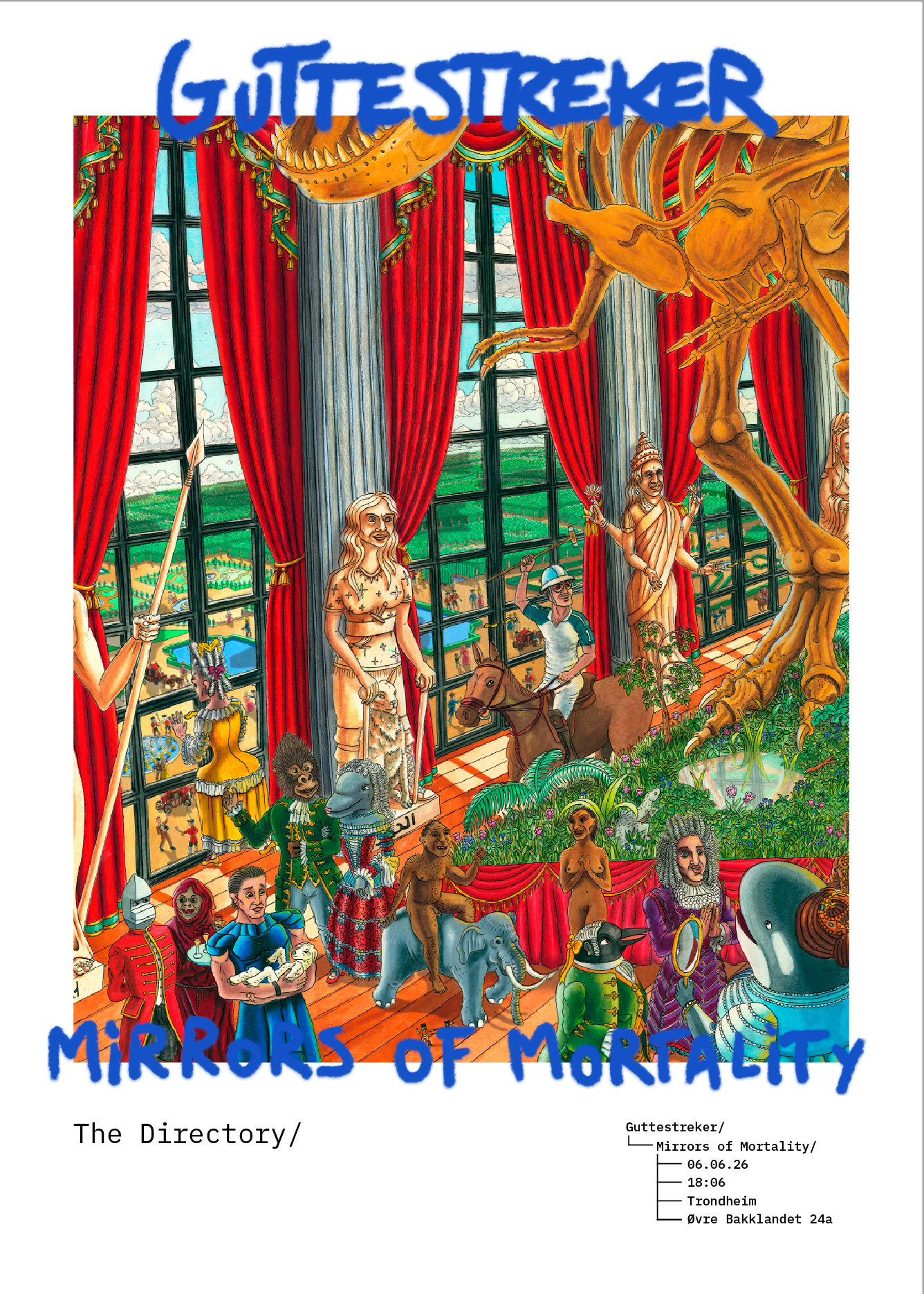 Plakat Mirrors of Mortality, Guttestreker